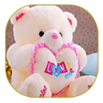 teddy bear android application logo